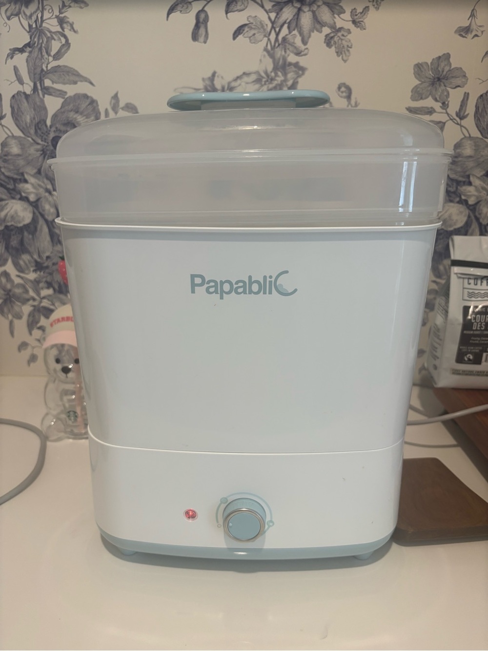 Papablic Baby Bottle Sterilizer & Dryer, Electric Steam Sanitizer for Baby items